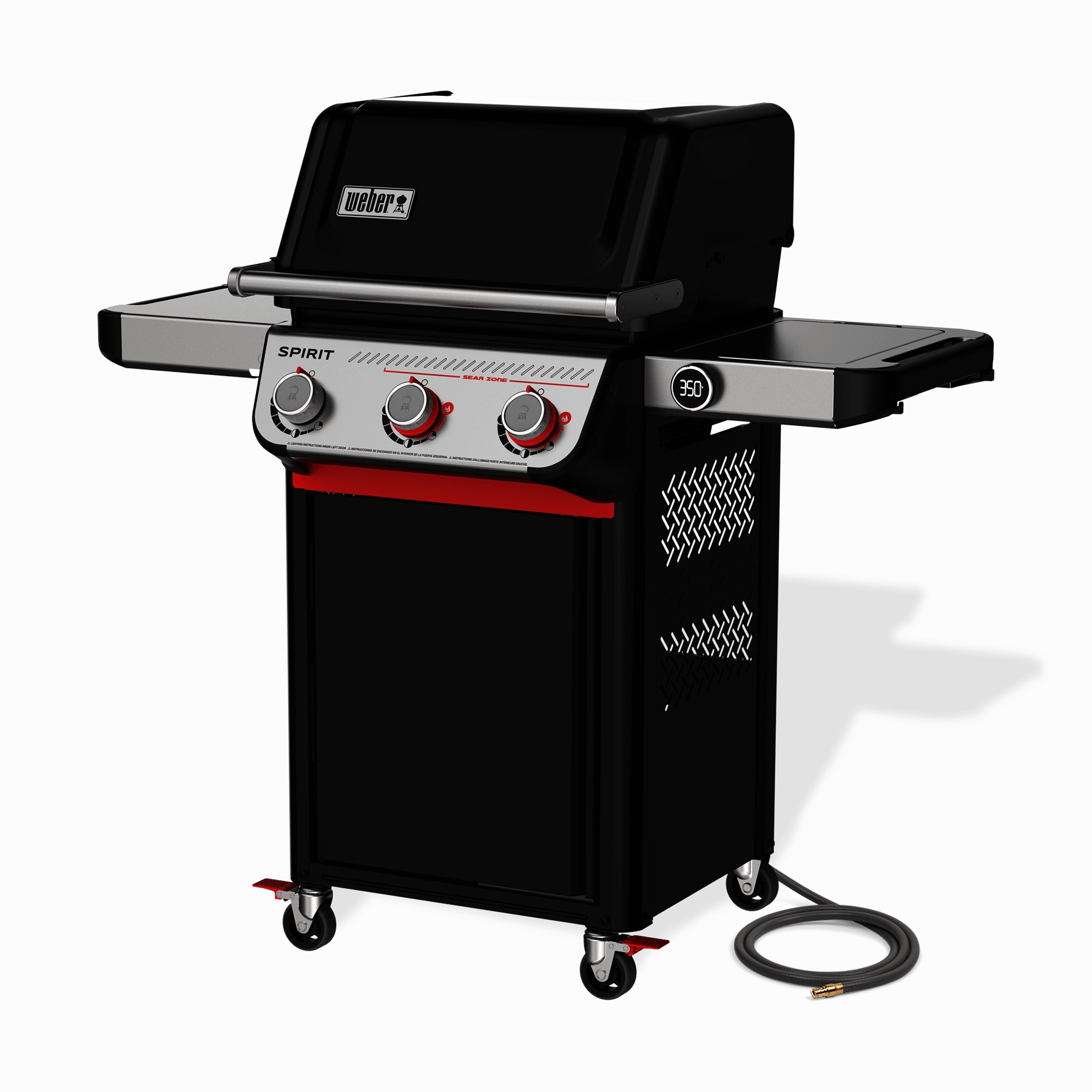 Weber 1500845 Spirit Ep-325 Gas Grill (Natural Gas) - Black