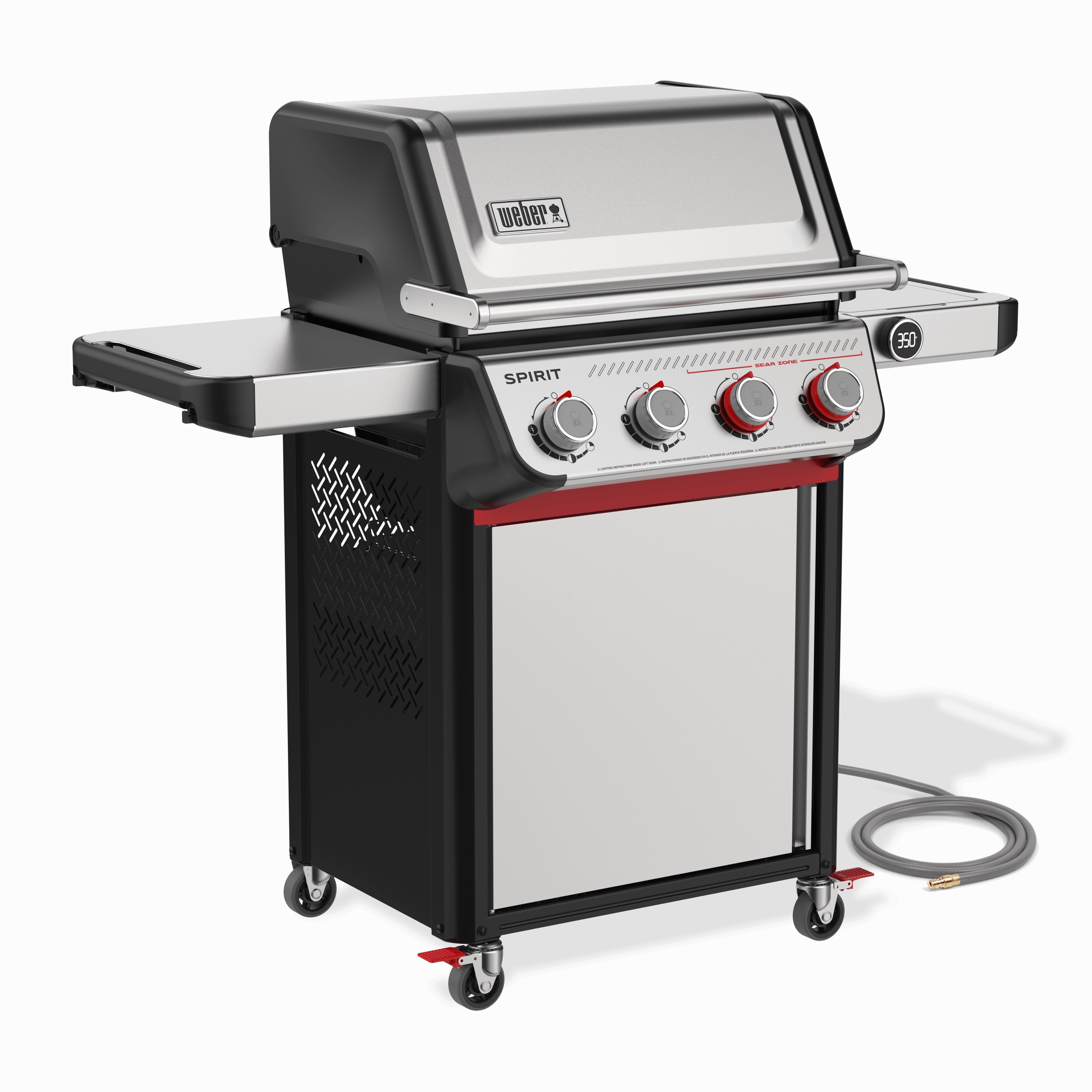 Weber 1501057 Spirit Sp-425 Gas Grill (Natural Gas) - Stainless Steel