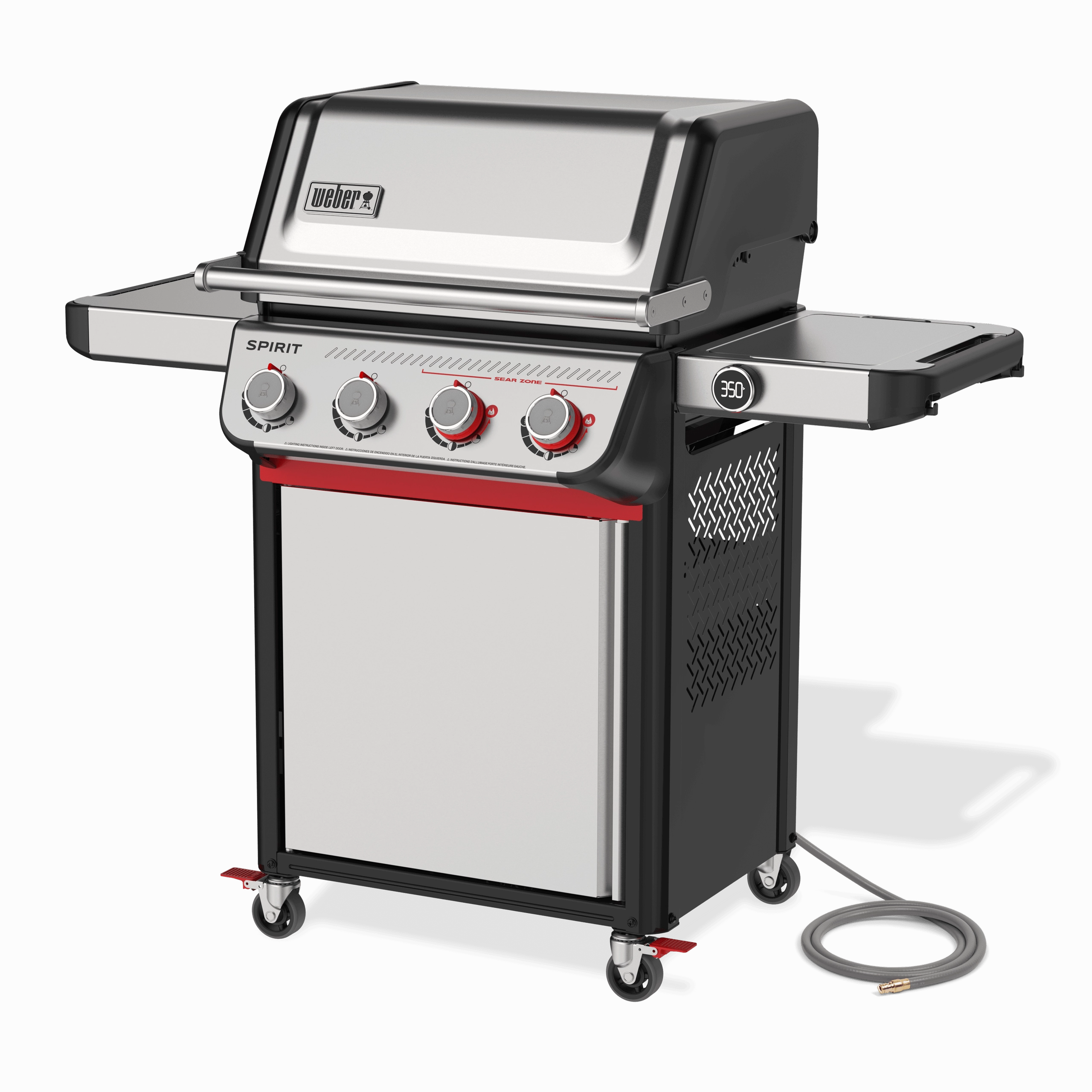 Weber 1501057 Spirit Sp-425 Gas Grill (Natural Gas) - Stainless Steel Natural Gas Barbeque Grills,natural gas outdoor grill
