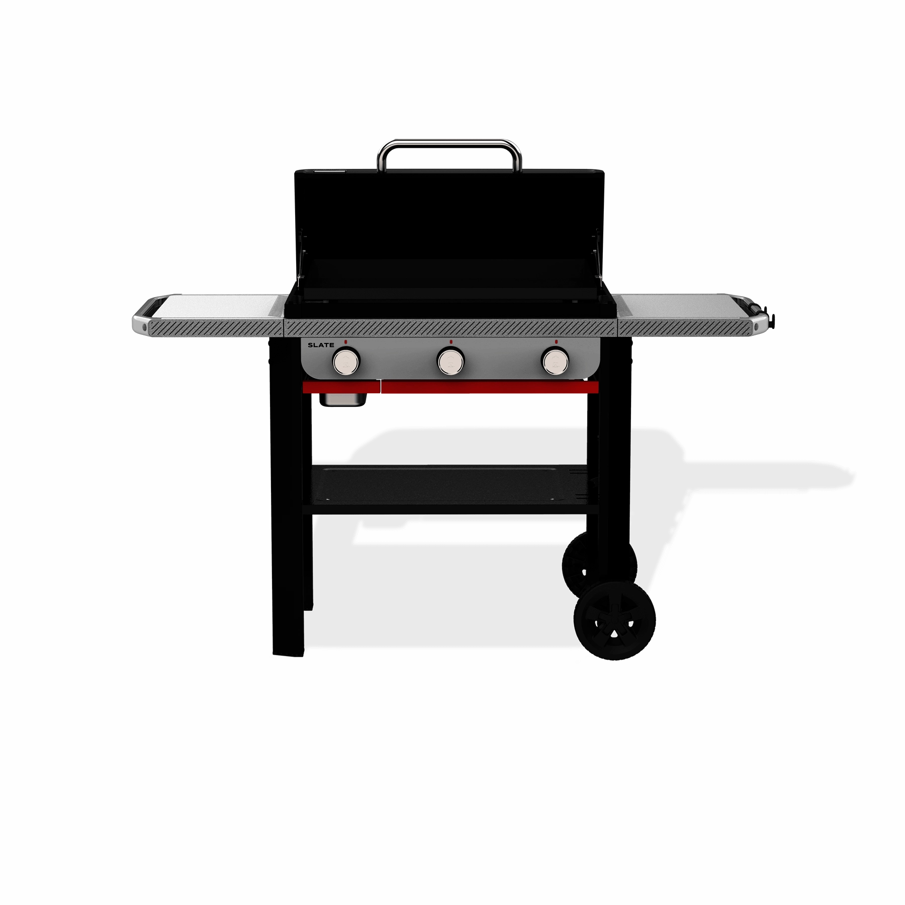 Weber 1501345 Slate 28" Rust-Resistant Griddle - Black