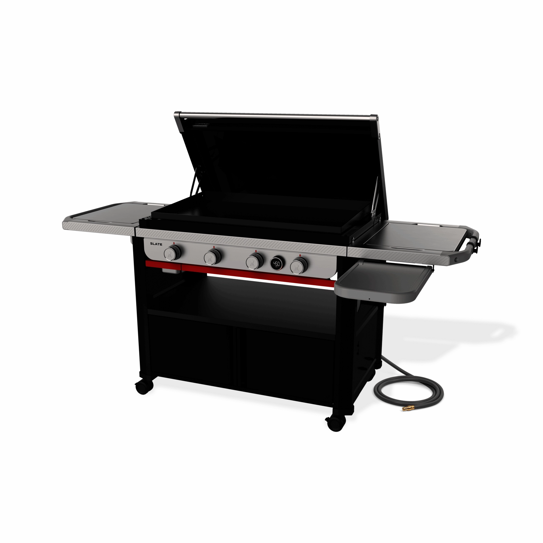 Weber 1501350 Slate 36" Rust-Resistant Griddle (Natural Gas) - Black