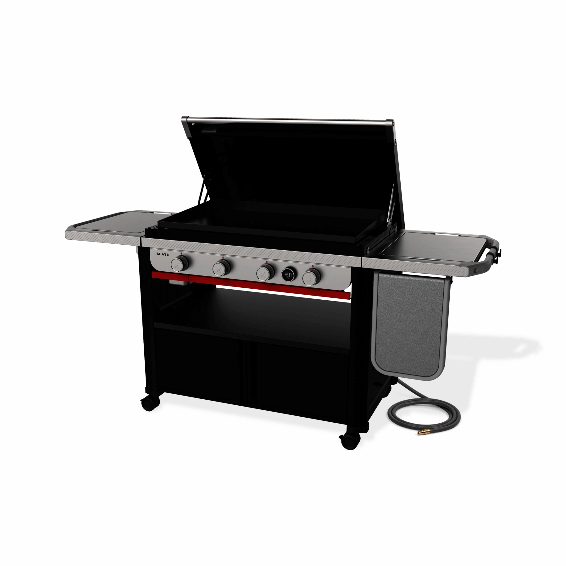 Weber 1501350 Slate 36" Rust-Resistant Griddle (Natural Gas) - Black