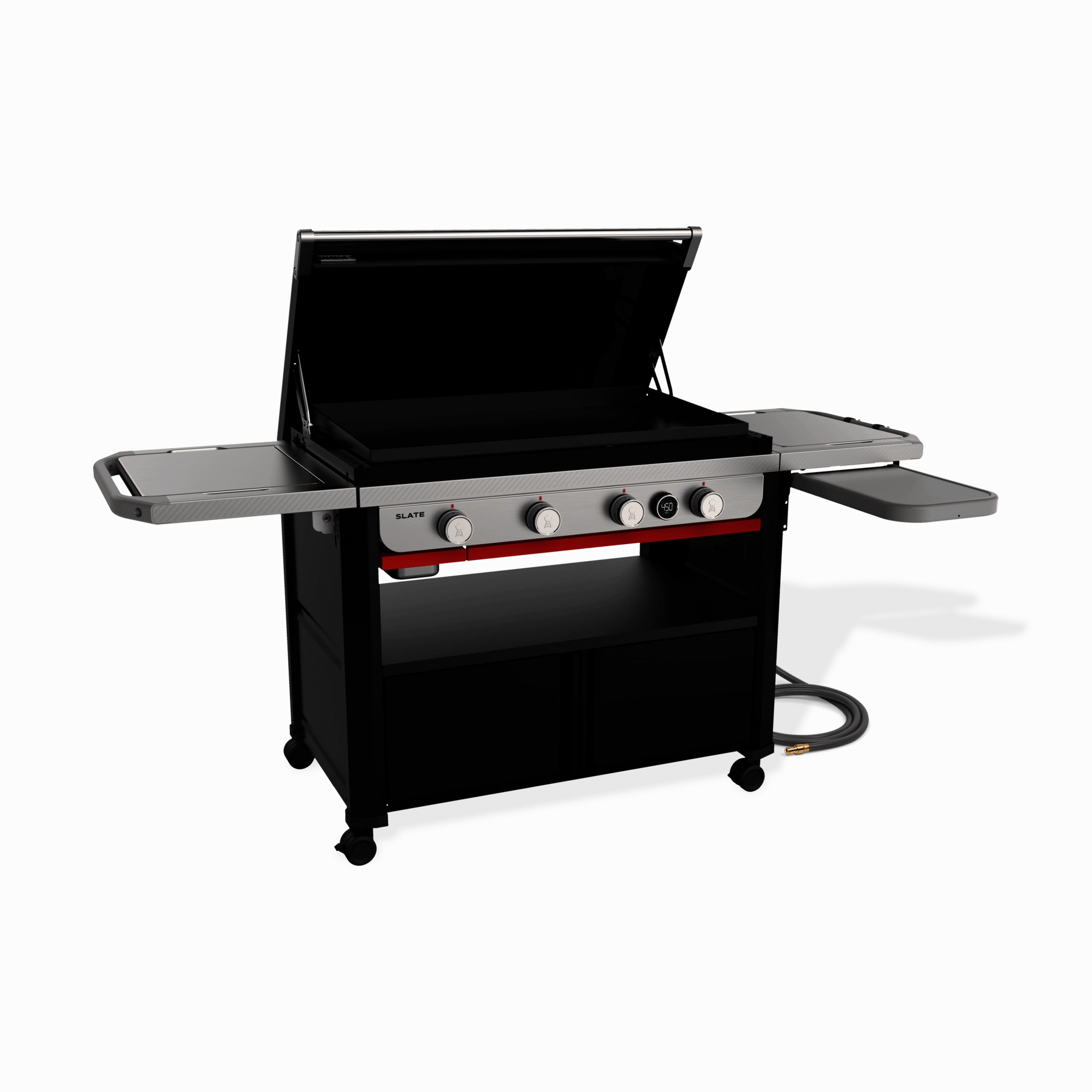 Weber 1501350 Slate 36" Rust-Resistant Griddle (Natural Gas) - Black