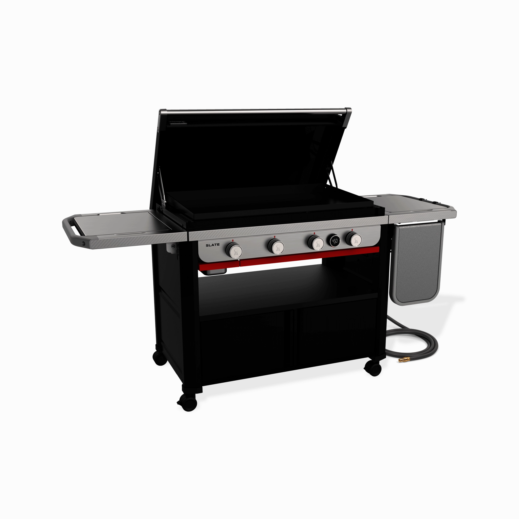 Weber 1501350 Slate 36" Rust-Resistant Griddle (Natural Gas) - Black