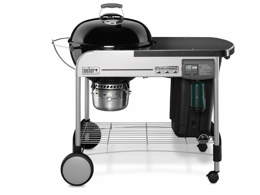 Weber 15501001 Performer Deluxe Charcoal Grill - 22 Inch Black