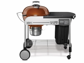 Weber 15502001 Performer Deluxe Charcoal Grill - 22 Inch Copper Charcoal Barbeque Grills,charcoal bbq smoker