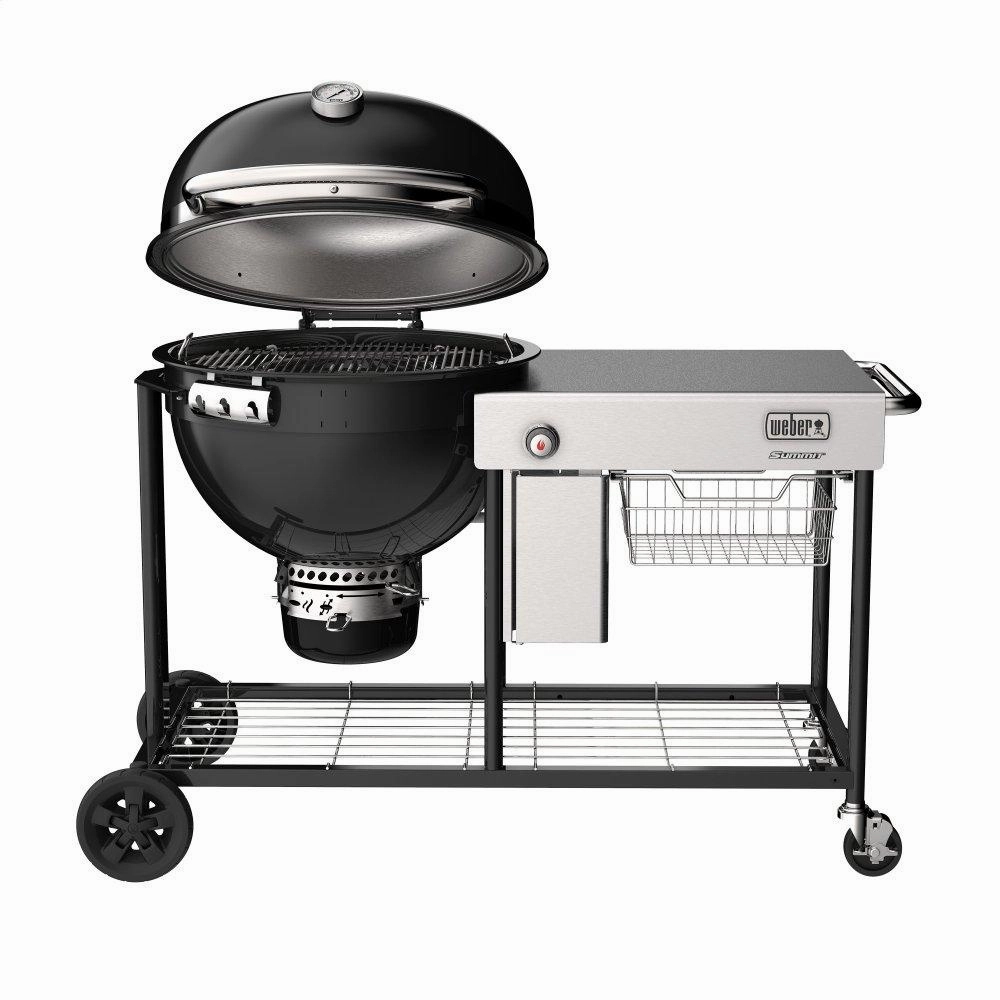 Weber 18501101 Summit Kamado S6 Charcoal Grill - 24 Inch Black