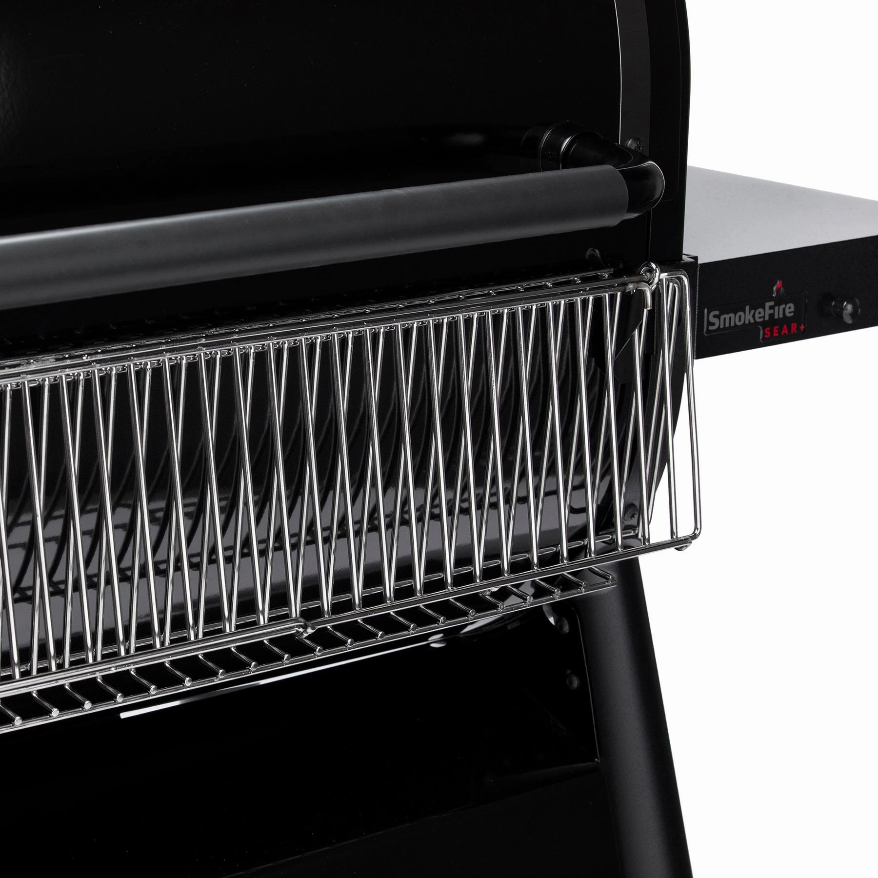 Weber 23722001 Smokefire Sear  Elx6 Wood Fired Pellet Grill - Black