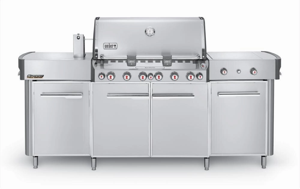 Weber 292001 Summit Grill Center Natural Gas - Stainless Steel Barbeque Grills,outdoor bbq grill