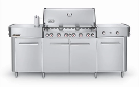 Weber 292001 Summit Grill Center Natural Gas - Stainless Steel Barbeque Grills,outdoor bbq grill