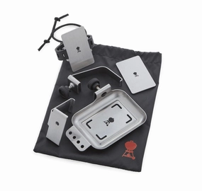 Weber 3254 Weber Connect 6-Piece Mounting Kit Barbeque Grill Accessories,grill tool set