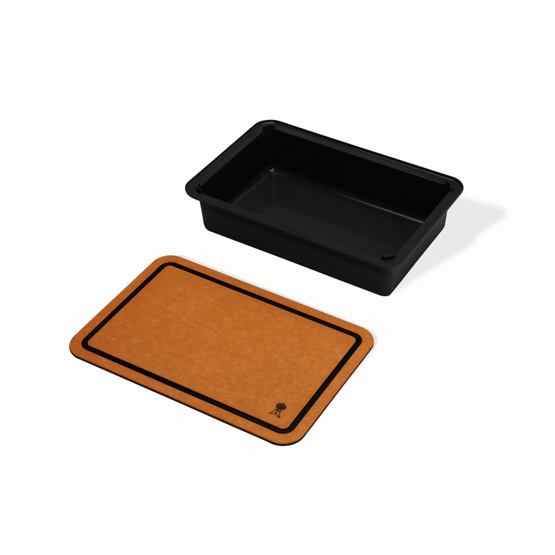 Weber 3400131 Weber Works&#8482; Basin With Cutting Board Lid Barbeque Grill Accessories,grill tool set