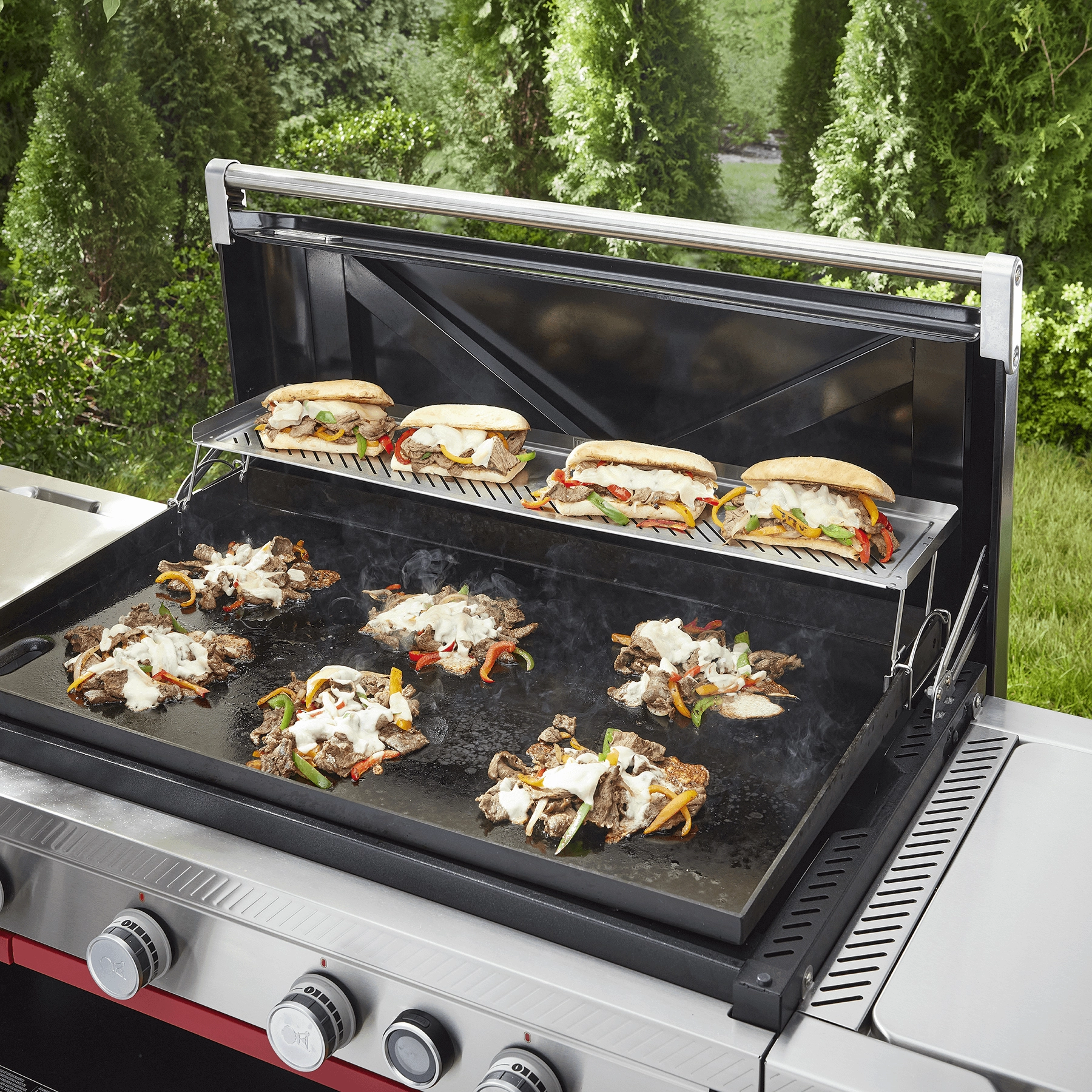 Weber 3400165 Dual-Level Warming Rack