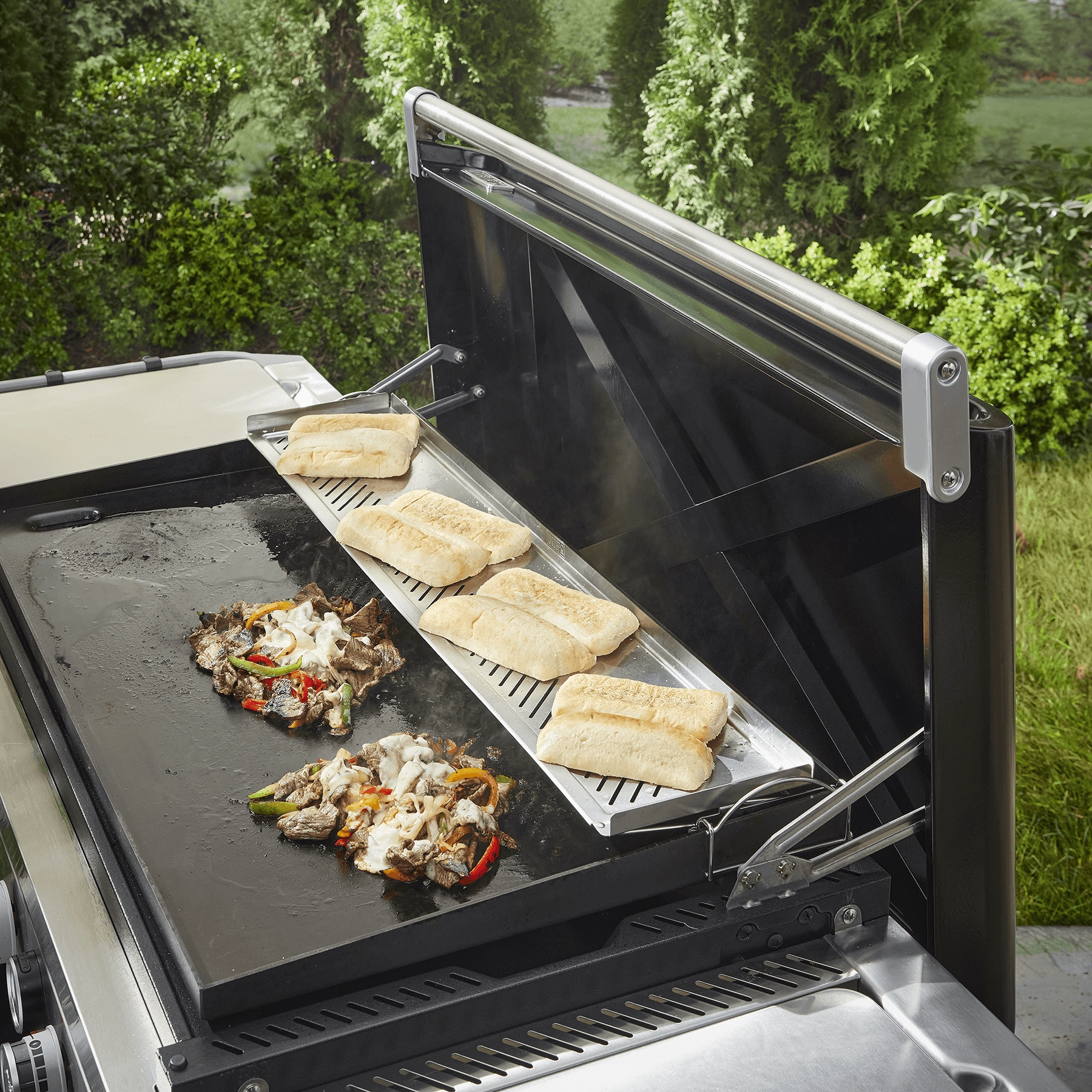 Weber 3400165 Dual-Level Warming Rack
