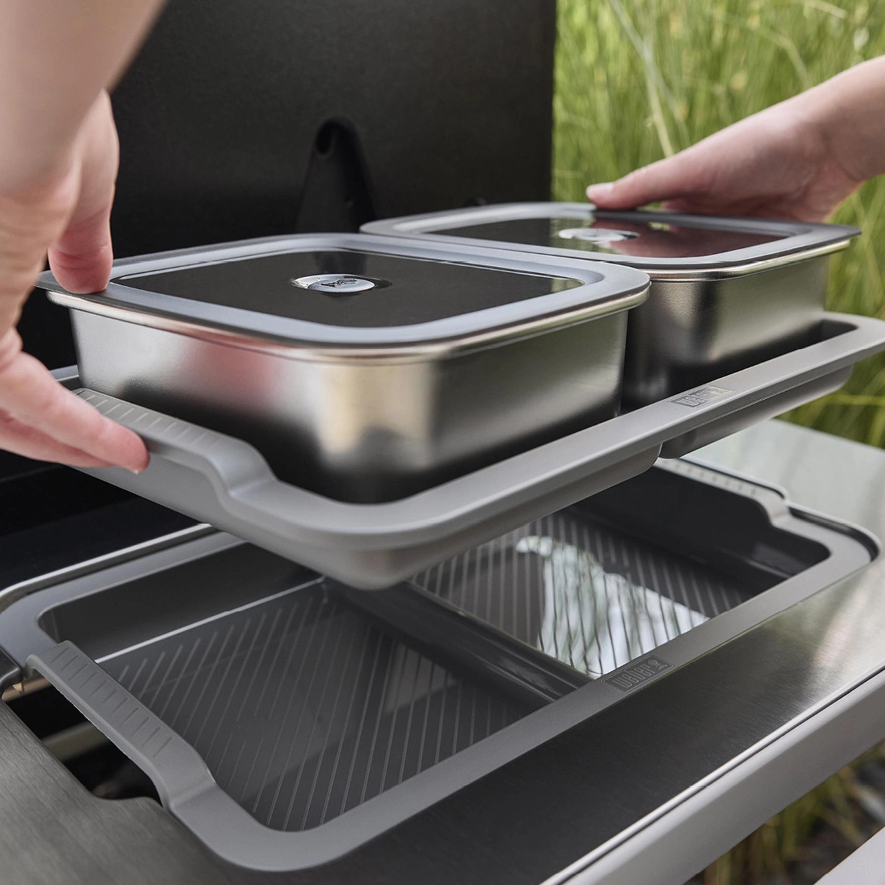 Weber 3400260 Weber Works&#8482; Prep Containers