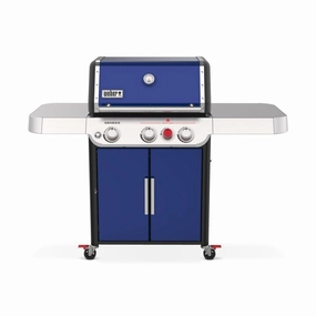 Weber 35383301 Genesis Sp-E-325S Gas Grill - Deep Ocean Blue Lp Liquid Propane Barbeque Grills,propane gas grill