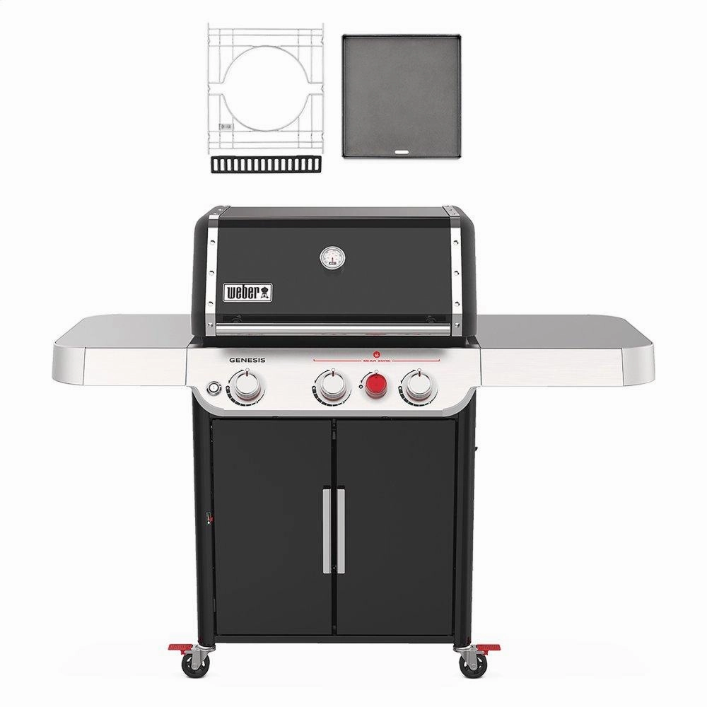 Weber 35913401 Genesis E-325S With Weber Crafted Griddle - Lp Liquid Propane Barbeque Grills,propane gas grill