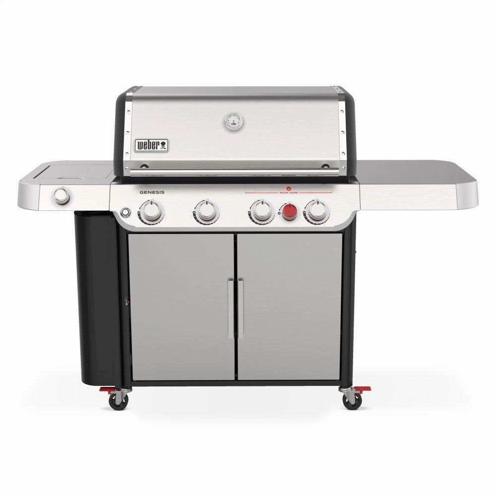 Weber 36400001 Genesis S-435 Gas Grill - Stainless Steel Lp Liquid Propane Barbeque Grills,propane gas grill