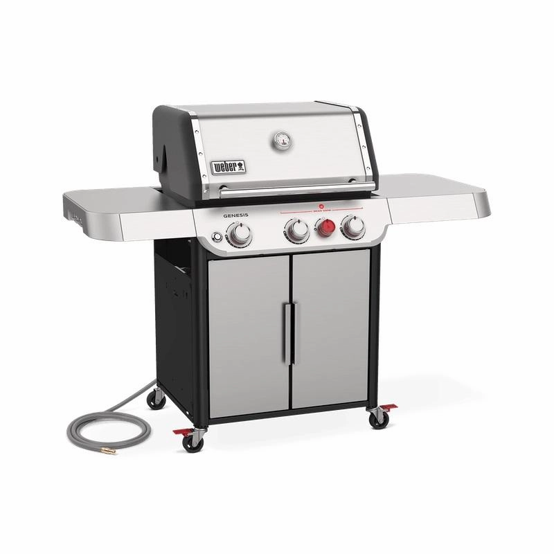 Weber 37300001 Genesis S-325S Gas Grill - Stainless Steel Natural Gas