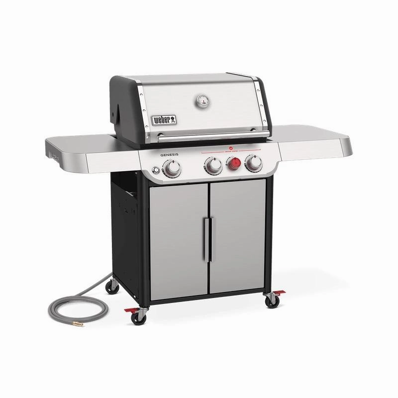 Weber 37300001 Genesis S-325S Gas Grill - Stainless Steel Natural Gas
