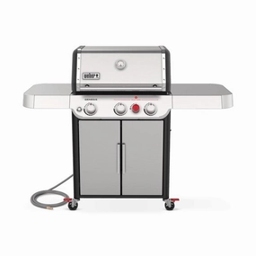Weber 37300001 Genesis S-325S Gas Grill - Stainless Steel Natural Gas Barbeque Grills,outdoor bbq grill