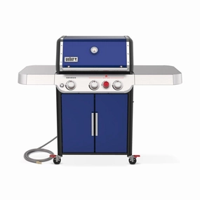 Weber 37383301 Genesis Sp-E-325S Gas Grill - Deep Ocean Blue Natural Gas Barbeque Grills,outdoor bbq grill