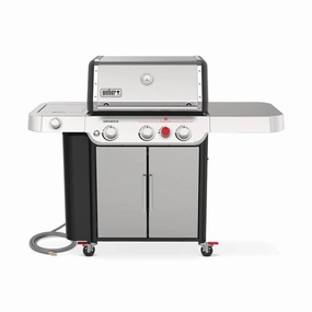 Weber 37400001 Genesis S-335 Gas Grill - Stainless Steel Natural Gas Natural Gas Barbeque Grills,natural gas outdoor grill
