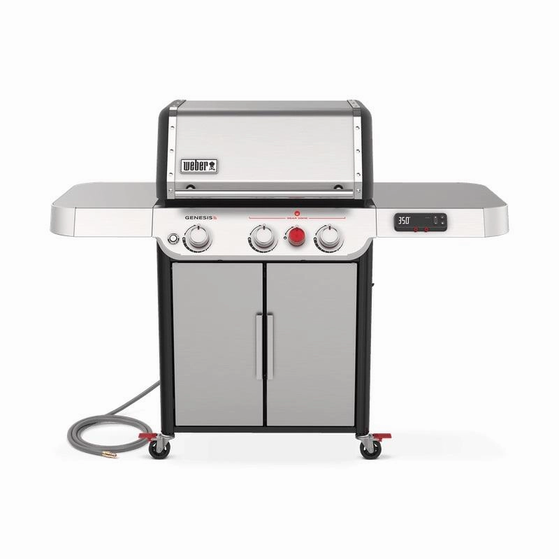 Weber 37500001 Genesis Sx-325S Smart Gas Grill - Stainless Steel Natural Gas Barbeque Grills,outdoor bbq grill