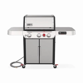 Weber 37500001 Genesis Sx-325S Smart Gas Grill - Stainless Steel Natural Gas Natural Gas Barbeque Grills,natural gas outdoor grill