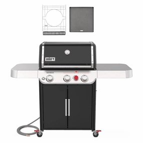Weber 37913401 Genesis E-325S With Weber Crafted Griddle - Natural Gas Barbeque Grills,outdoor bbq grill