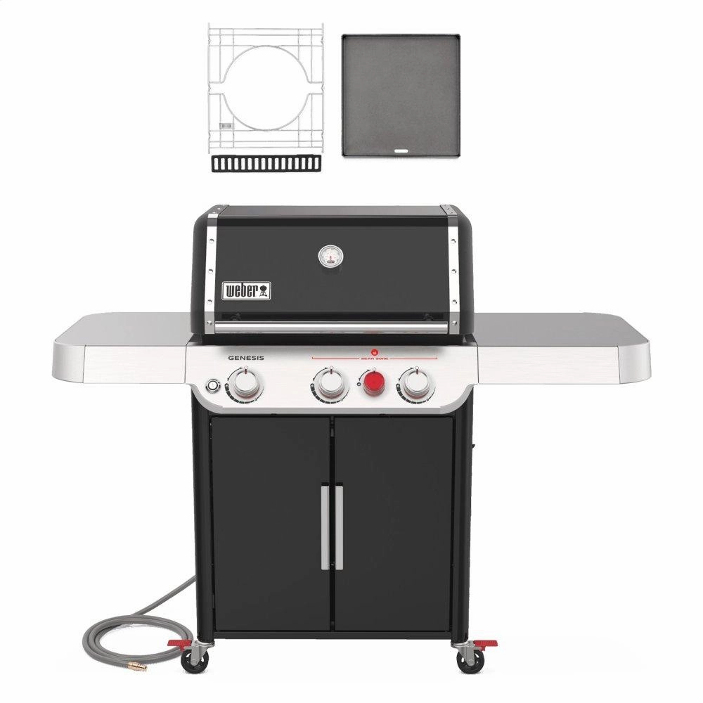 Weber 37913401 Genesis E-325S With Weber Crafted Griddle - Natural Gas Barbeque Grills,outdoor bbq grill