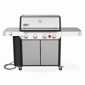 Weber 38400001 Genesis S-435 Gas Grill - Stainless Steel Natural Gas Natural Gas Barbeque Grills,natural gas outdoor grill