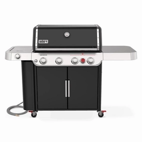 Weber 38410001 Genesis E-435 Gas Grill - Black Natural Gas Natural Gas Barbeque Grills,natural gas outdoor grill