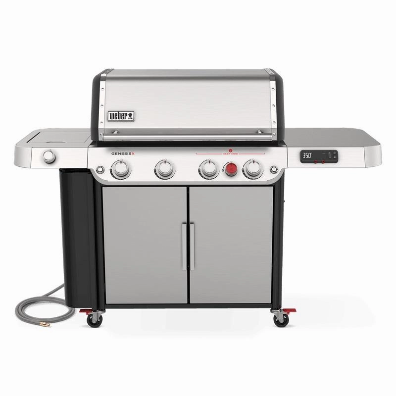 Weber 38800001 Genesis Spx-435 Smart Gas Grill - Stainless Steel Natural Gas Barbeque Grills,outdoor bbq grill