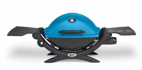 Weber 51080001 Q&#8482; 1200&#8482; Lp Gas Grill - Blue Barbeque Grills,outdoor bbq grill