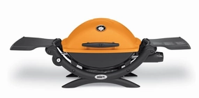 Weber 51190001 Q&#8482; 1200&#8482; Lp Gas Grill - Orange Barbeque Grills,outdoor bbq grill
