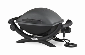Weber 52020001 Q&#8482; 1400&#8482; Electric Grill - Dark Gray Electric Barbeque Grills,electric outdoor grill