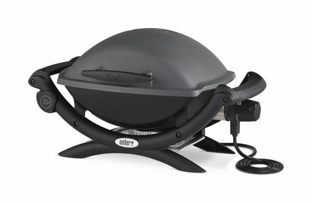 Weber 52020001 Q&#8482; 1400&#8482; Electric Grill - Dark Gray Electric Barbeque Grills,electric outdoor grill