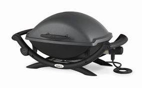 Weber 55020001 Q&#8482; 2400&#8482; Electric Grill - Dark Gray Electric Barbeque Grills,electric outdoor grill