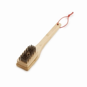 Weber 6275 Grill Brush - 12" Bamboo Barbeque Grill Accessories,grill tool set