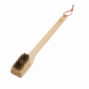 Weber 6276 Grill Brush - 18" Bamboo Barbeque Grill Accessories,grill tool set