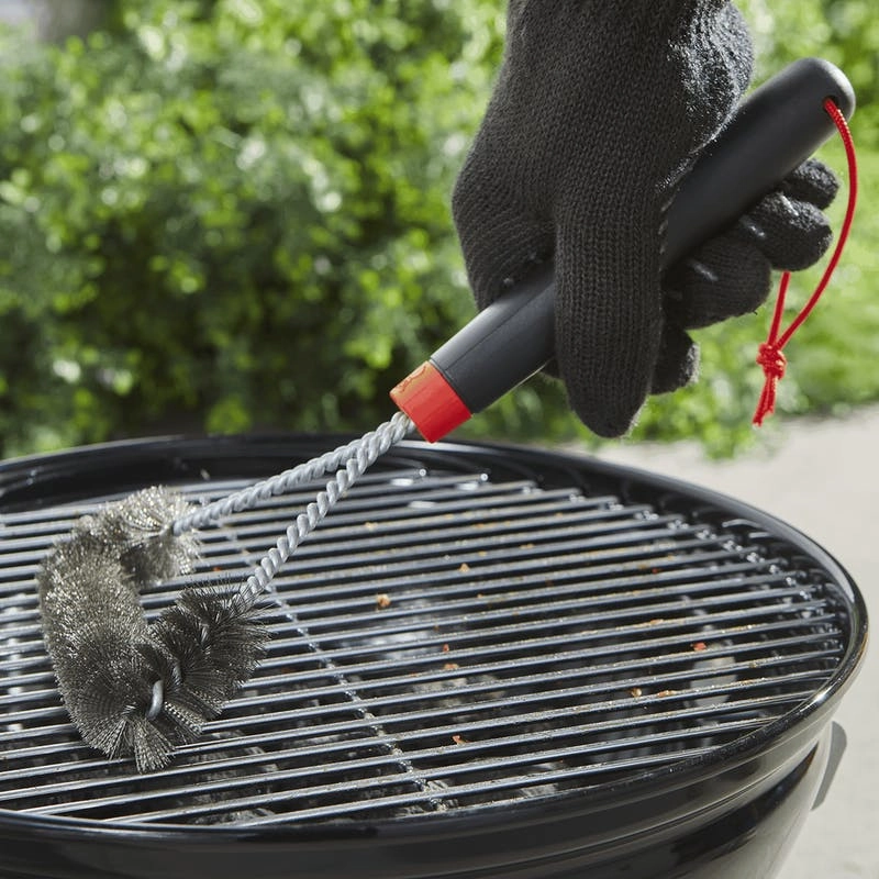 Weber 6277 Grill Brush - 12" Three-Sided