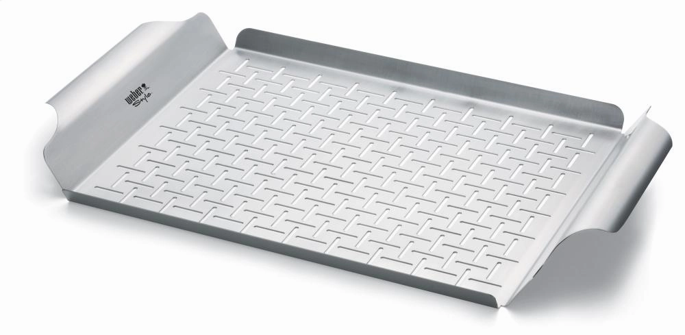 Weber 6435 Weber Style - Stainless Steel Grill Pan Barbeque Grill Accessories,grill tool set