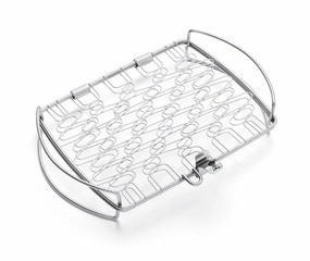 Weber 6470 Weber Original - Small Stainless Steel Fish Basket Barbeque Grill Accessories,grill tool set
