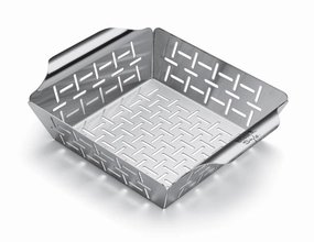 Weber 6481 Weber Style - Small Stainless Steel Vegetable Basket Barbeque Grill Accessories,grill tool set