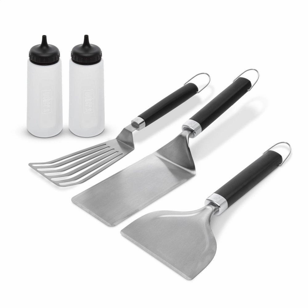 Weber 6776 Griddle Essentials Set Barbeque Grill Accessories,grill tool set