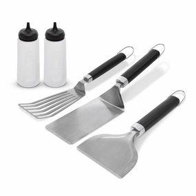 Weber 6776 Griddle Essentials Set Barbeque Grill Accessories,grill tool set