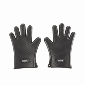 Weber 7017 Weber Silicone Grilling Gloves Barbeque Grill Accessories,grill tool set