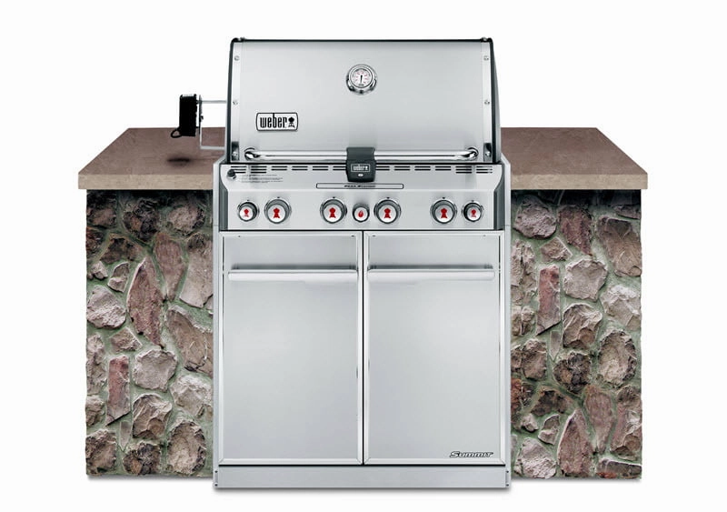 Weber 7160001 Summit S-460&#8482; Lp Gas Grill - Stainless Steel Liquid Propane Barbeque Grills,propane gas grill