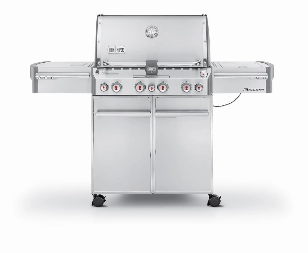 Weber 7170001 Summit S-470&#8482; Lp Gas Grill - Stainless Steel Liquid Propane Barbeque Grills,propane gas grill